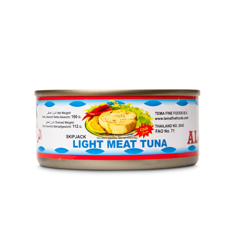 Thunfisch Öl, scharf